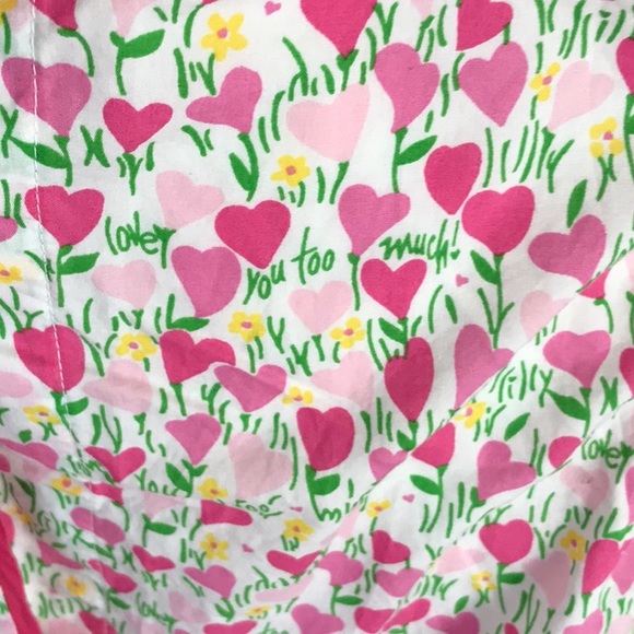 Rare Lilly Pulitzer Valentines “LOVE YOU TOO MUCH” - Picture 6 of 11